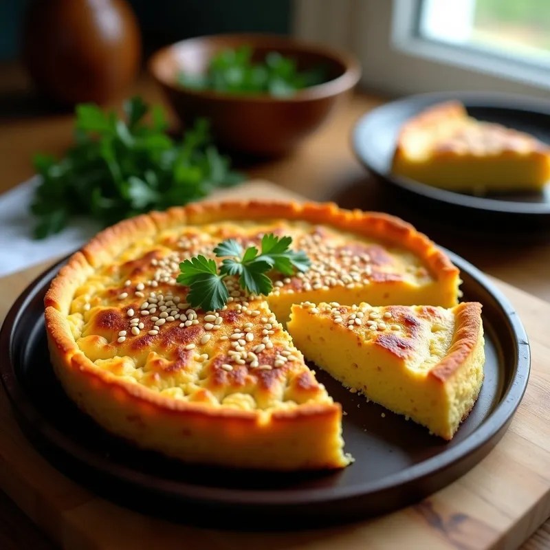 Tortilla Española Vegana de Coliflor: Receta Sin Huevo y con Textura Perfecta