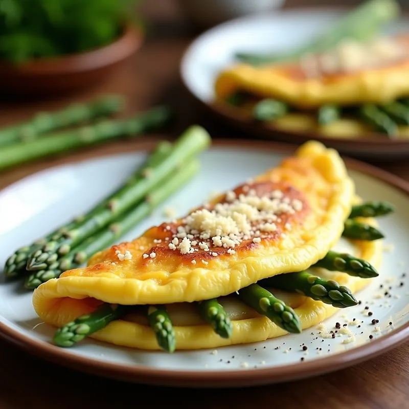 Tortilla de Espárragos Trigueros: Receta en Thermomix Ultra Cremosa y Sin Grumos