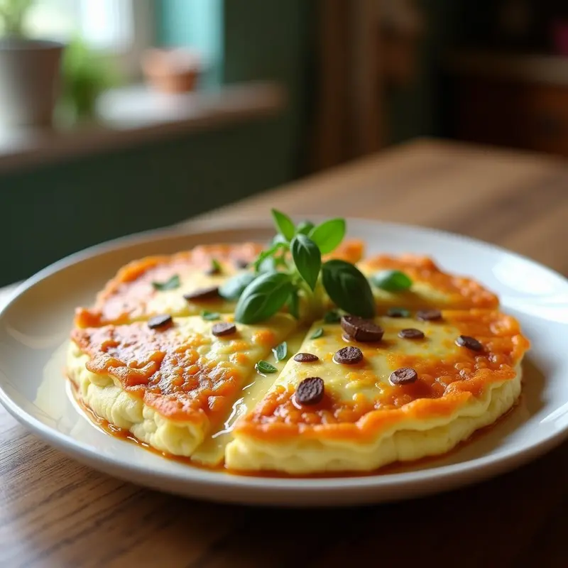 Tortilla de Espinacas y Piñones: Receta Vegana de Semana Santa sin Huevos