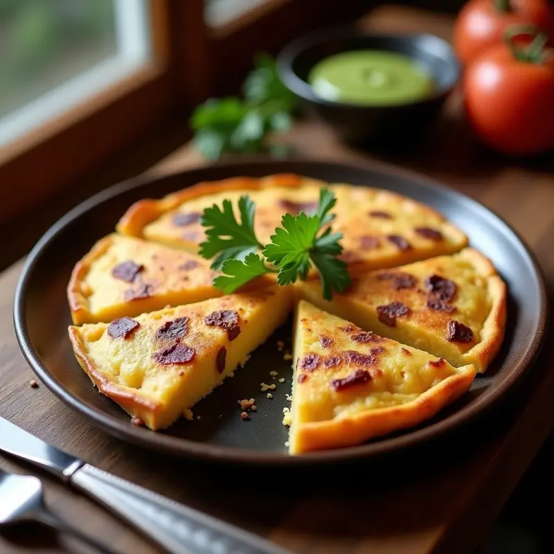 Tortilla de Patata al Estilo Iquique: Receta Chilena Picante y Crujiente en 20 Minutos