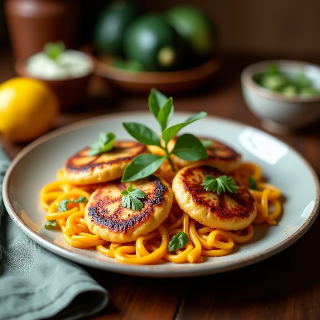 Tortitas de Camote y Semillas de Calabaza: Desayuno Sin Gluten y Alto en Fibra