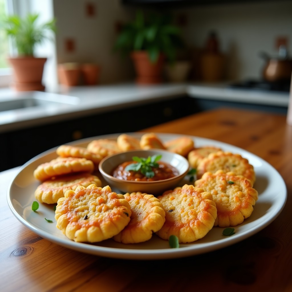 Tortitas de Garbanzos y Espárragos con Salsa de Tahini: Aperitivo Mediterráneo Keto