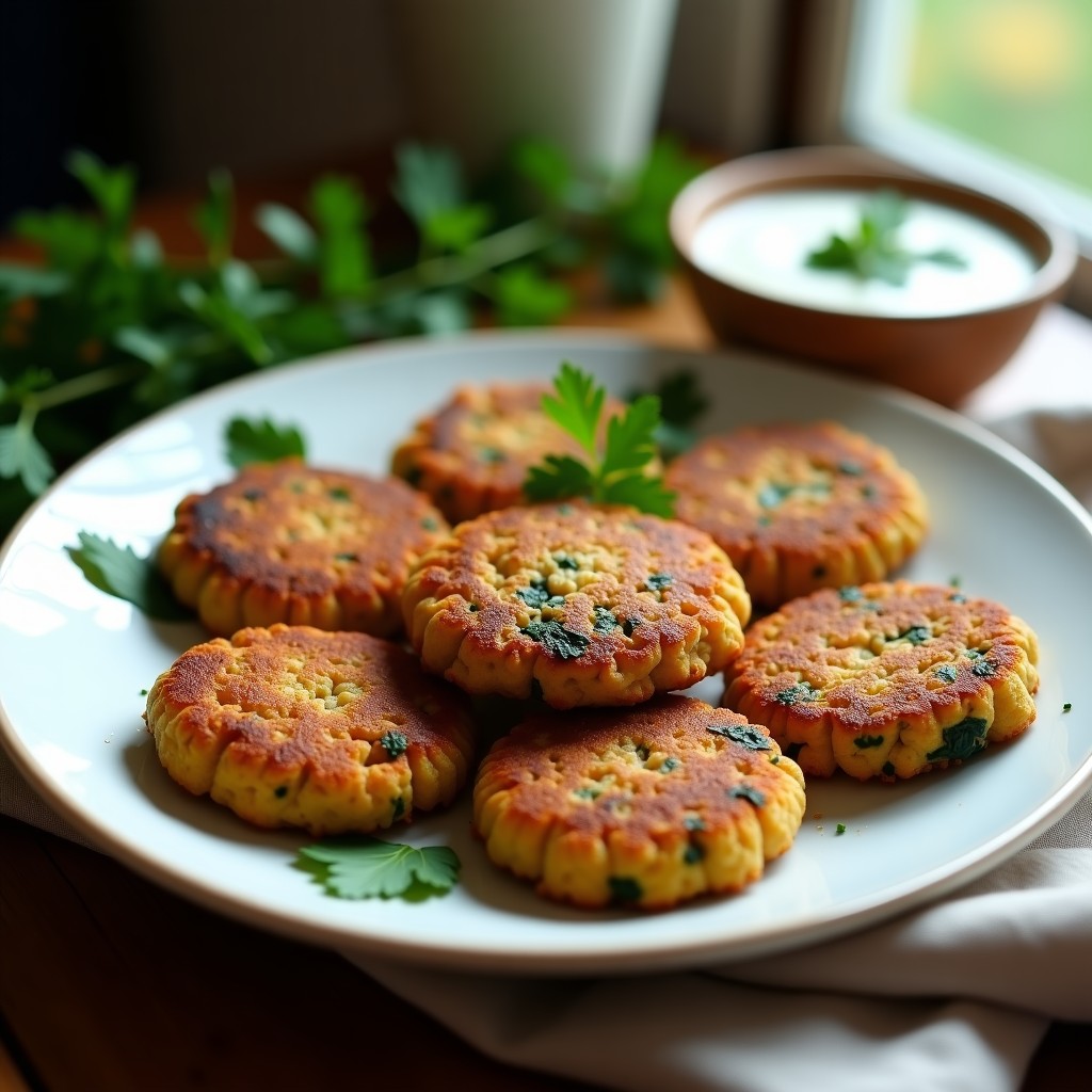 Tortitas de Lentejas Rojos y Espinacas: Receta Vegana en Airfryer y Sin Harina
