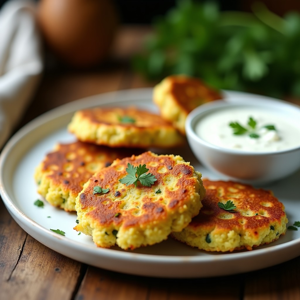 Tortitas de Zucchini y Quinoa en Airfryer: Receta Sin Gluten y Alta en Proteína en 15 Minutos