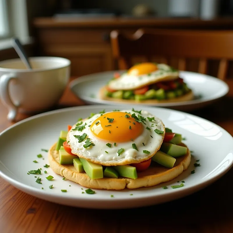 Tostadas de Aguacate y Huevo Poché: Receta en Airfryer Sin Aceite y Alta en Proteína