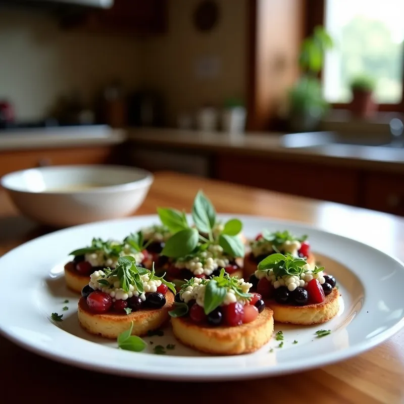 Tostadas de Berenjena y Trufa Negra: Receta Vegana en Airfryer en 15 Minutos